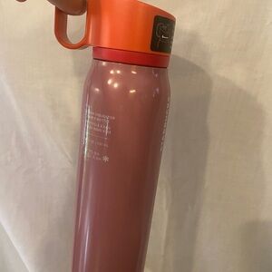 Starbucks Pink and Orange Insulated thermos
